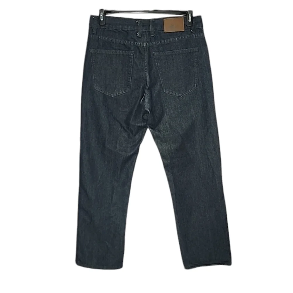 Beverly Hills Polo Club Mens Jeans  Size 32X30 Blue Dark Wash Straight Leg Denim